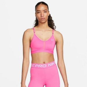 • NWT! Nike Women’s Dri-FIT Indy Light Support Padded V-neck Sports Bra